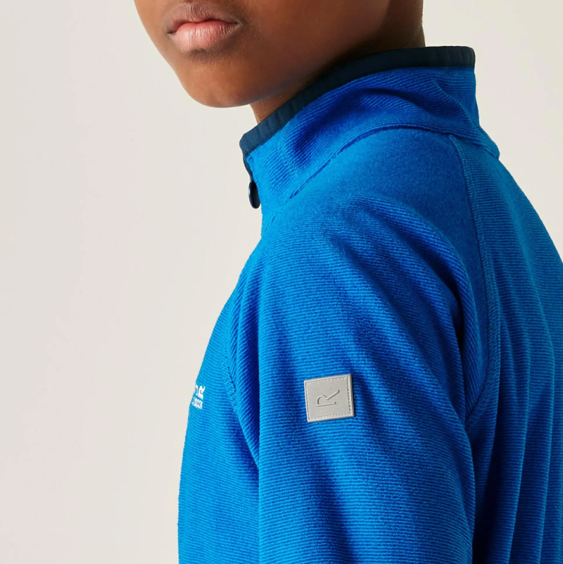 Kids' Loco Half Zip Fleece | Indigo Blue