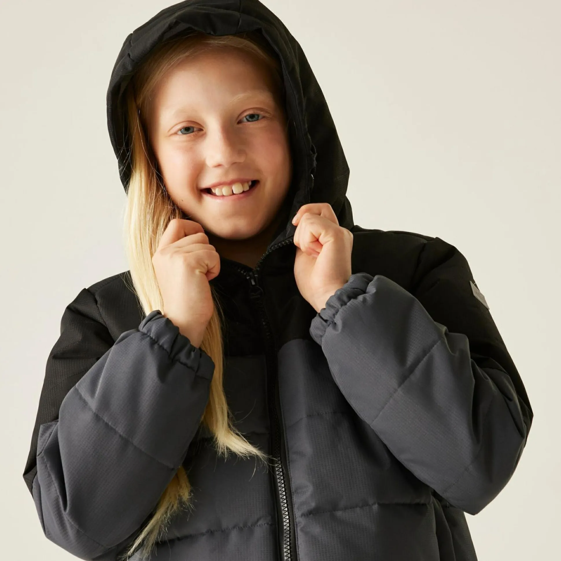 Kids' Lofthouse Insulated Jacket | Black Seal Grey