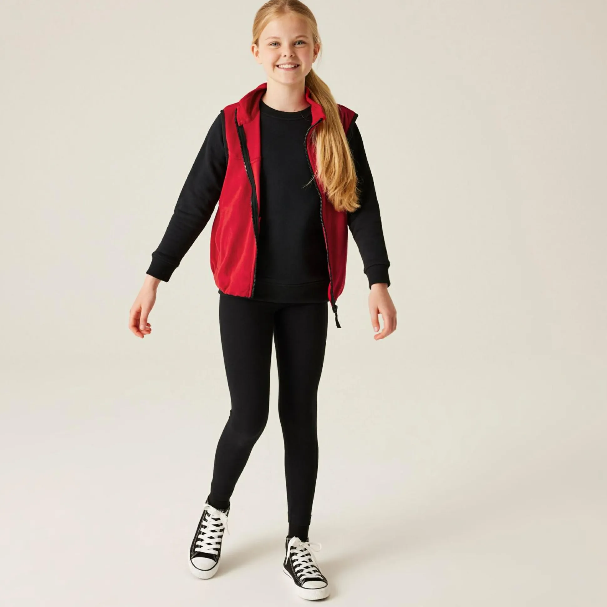 Kids' Micro Fleece Boydwarmer | Classic Red