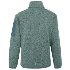 Kids' Newhill Fleece | Glacier Stormy Weather Bright Marigold