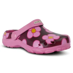 Kids' Orla Kiely Clog | Spinning Flower Morello