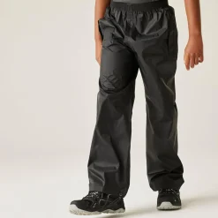 Kids' Pack It Waterproof Overtrousers | Black