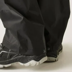 Kids' Pack It Waterproof Overtrousers | Black
