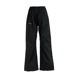 Kids' Pack It Waterproof Overtrousers | Black