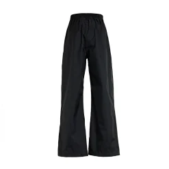 Kids' Pack It Waterproof Overtrousers | Black