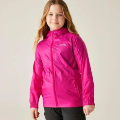 Kids' Pack It Waterproof Packaway Jacket | Cabaret Pink