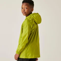 Kids' Pack It Waterproof Packaway Jacket | Green