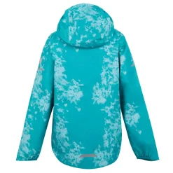 Kids' Printed Lever II Waterpoof Jacket | Icy Morn Aruba Blue Exotic Plume
