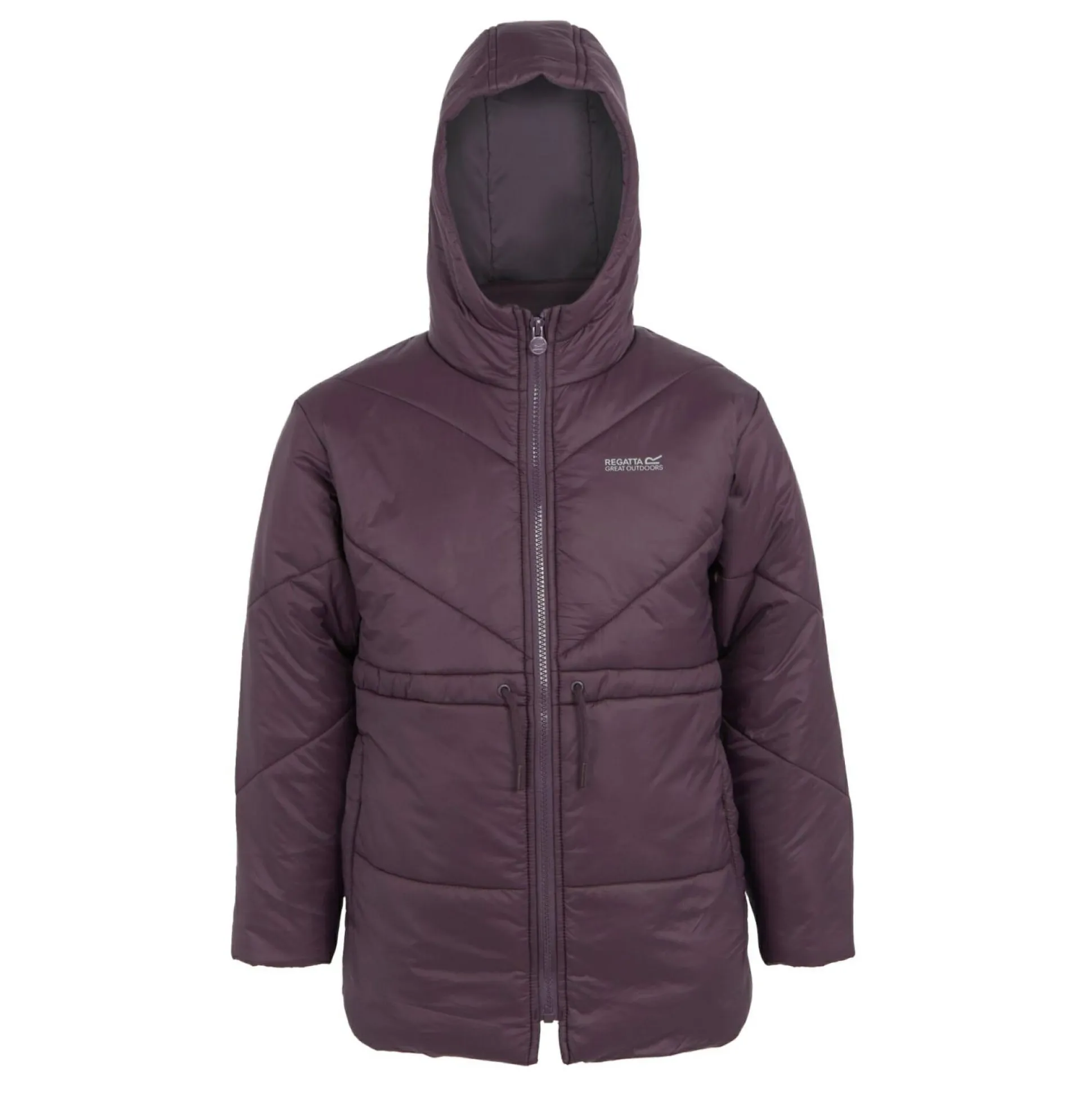 Kids' Rurie Quilted Jacket | Deep Plum