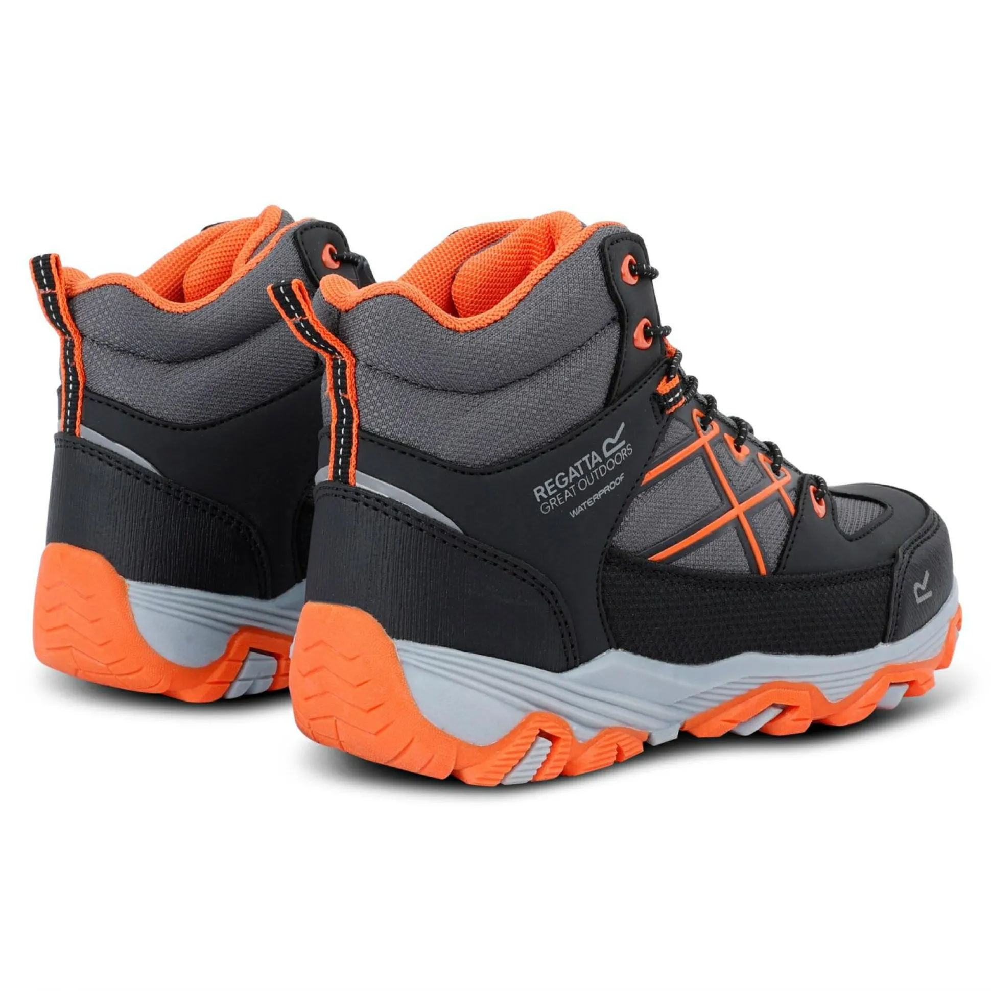 Kids' Samaris III Walking Boots | Black Blaze Orange