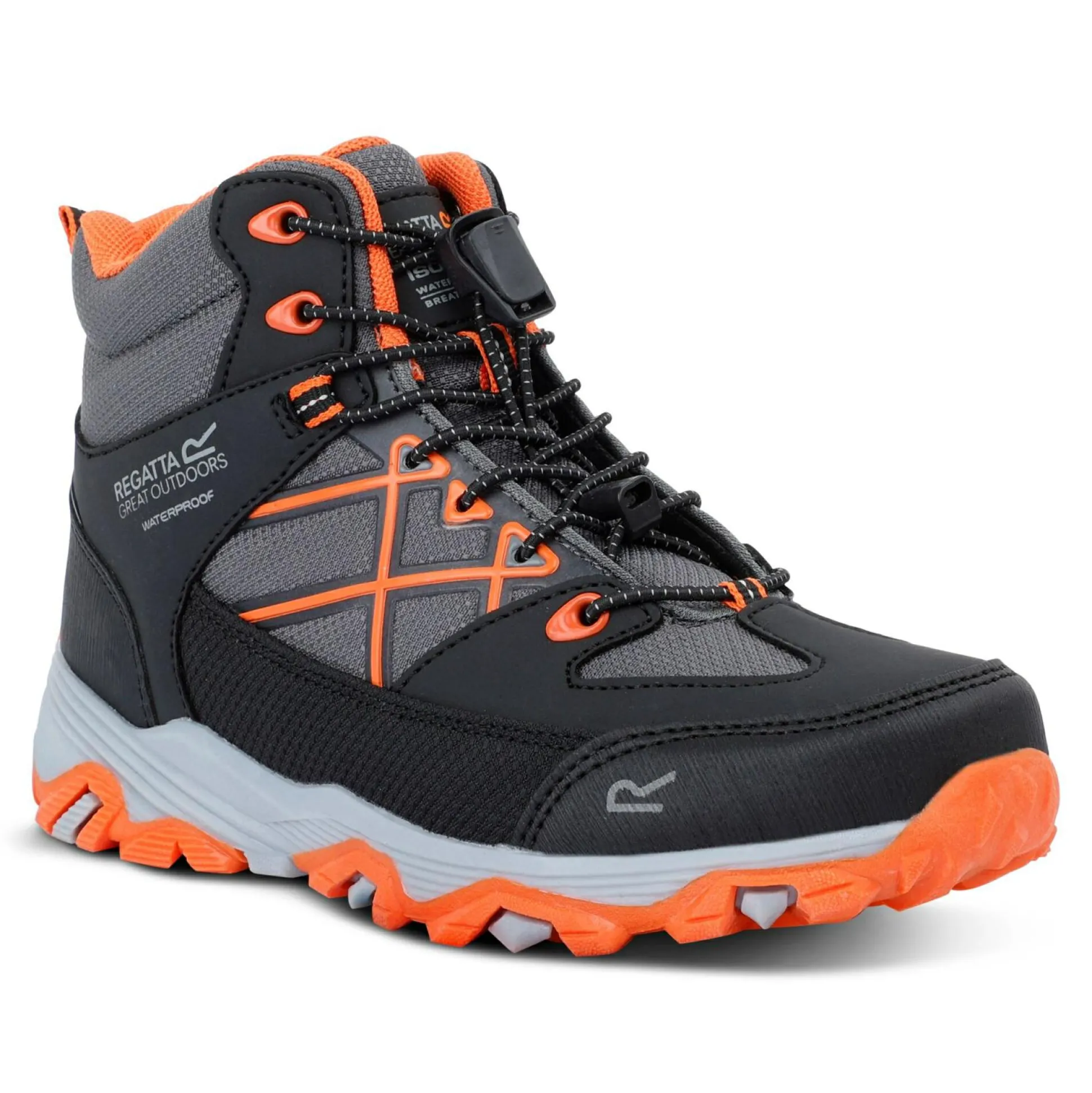 Kids' Samaris III Walking Boots | Black Blaze Orange
