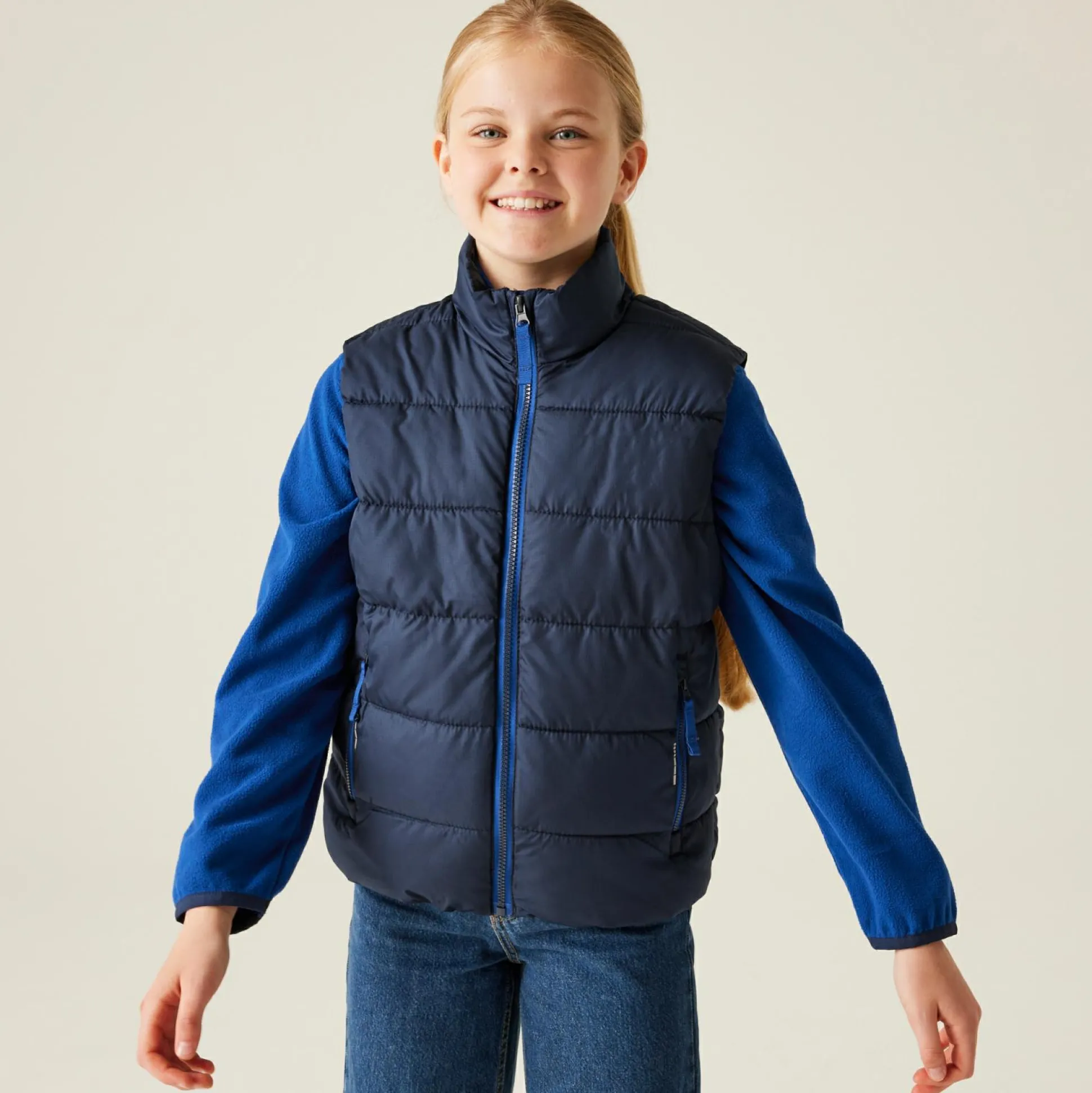 Kids' Scholar Thermal Bodywarmer | Navy New Royal