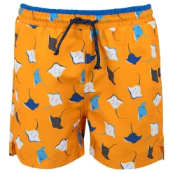 Kids' Skander III Swim Shorts | Bright Marigold Stingray