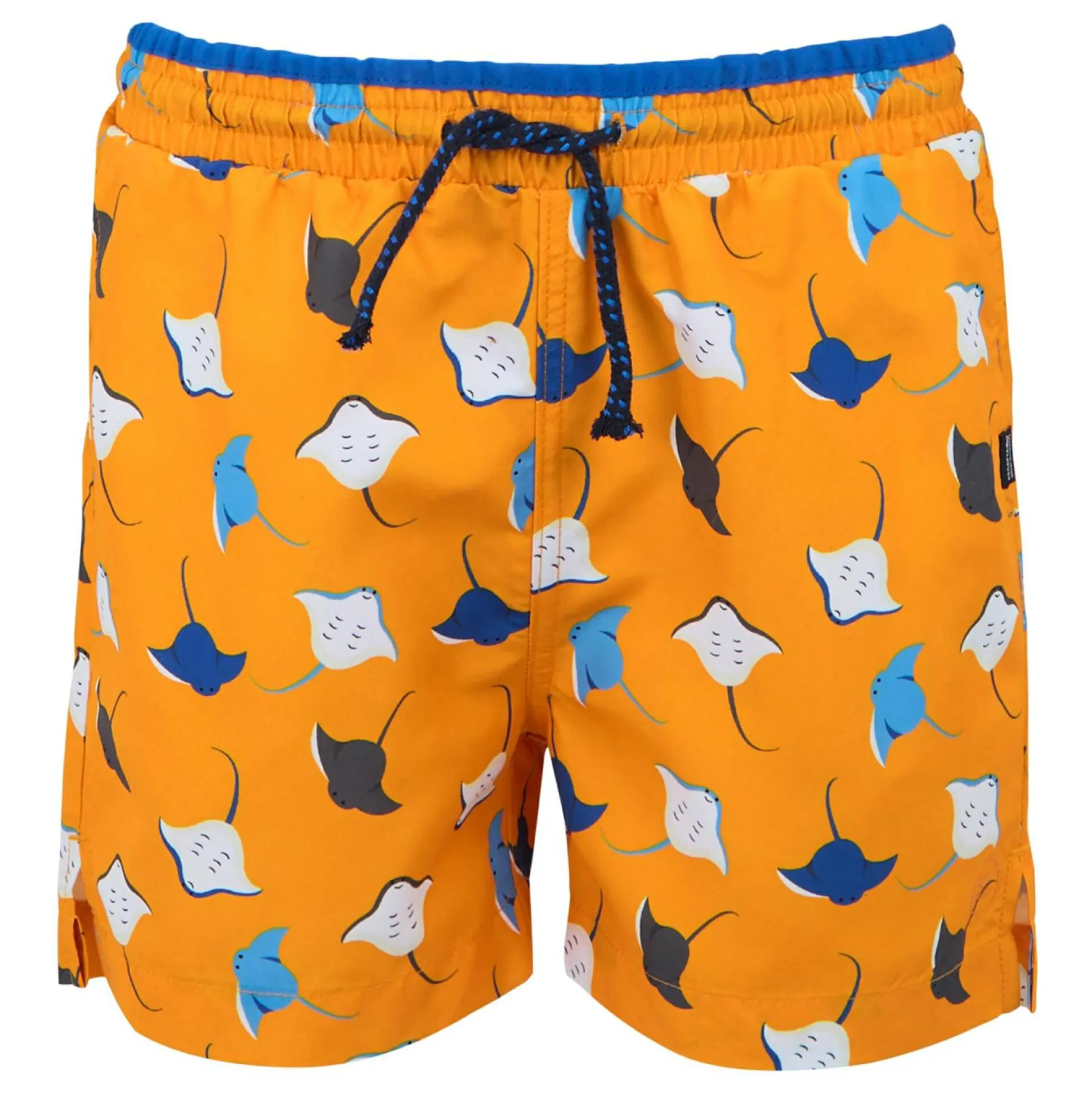 Kids' Skander III Swim Shorts | Bright Marigold Stingray