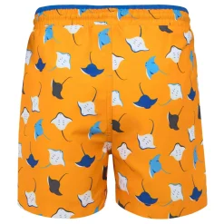 Kids' Skander III Swim Shorts | Bright Marigold Stingray