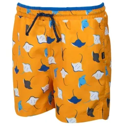 Kids' Skander III Swim Shorts | Bright Marigold Stingray