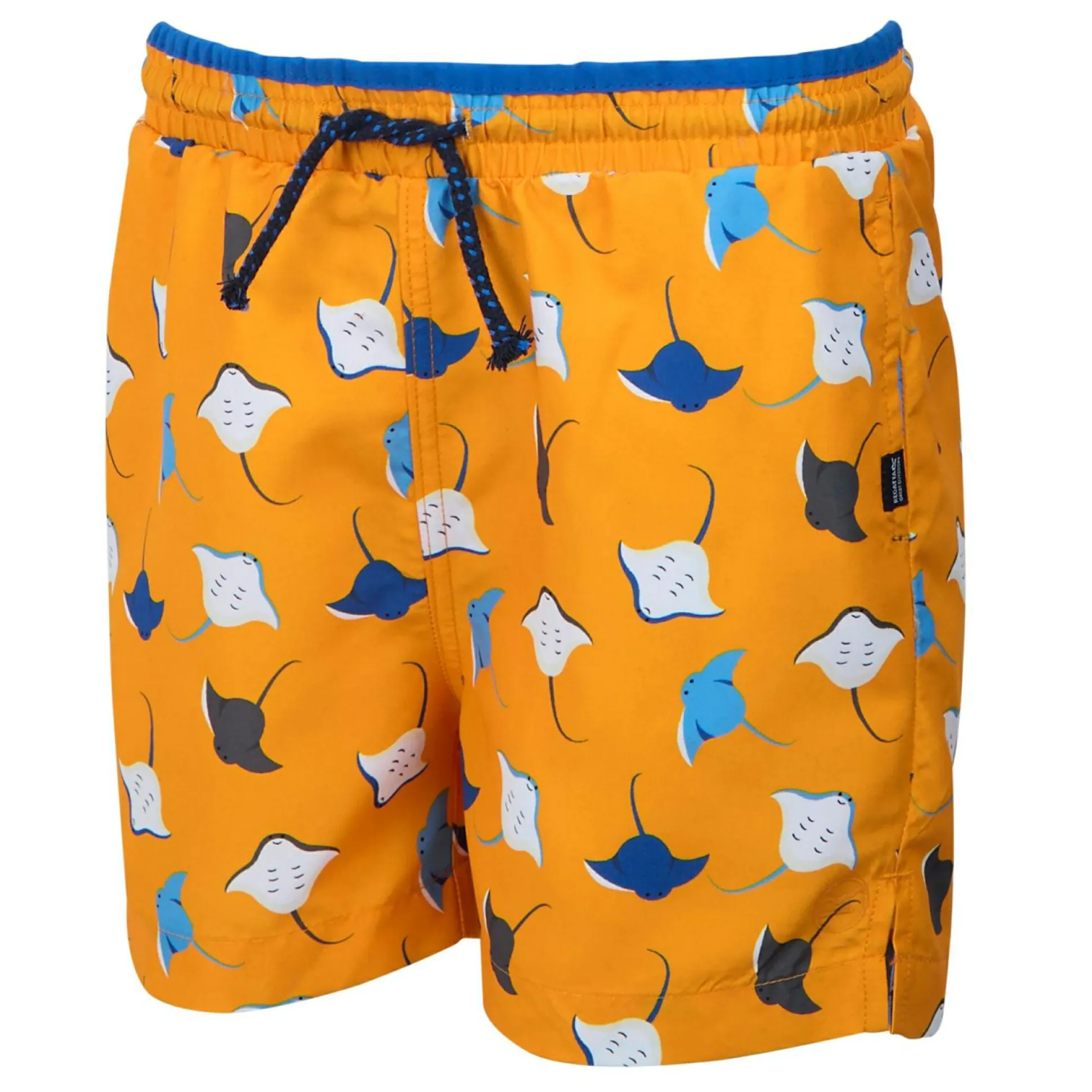 Kids' Skander III Swim Shorts | Bright Marigold Stingray
