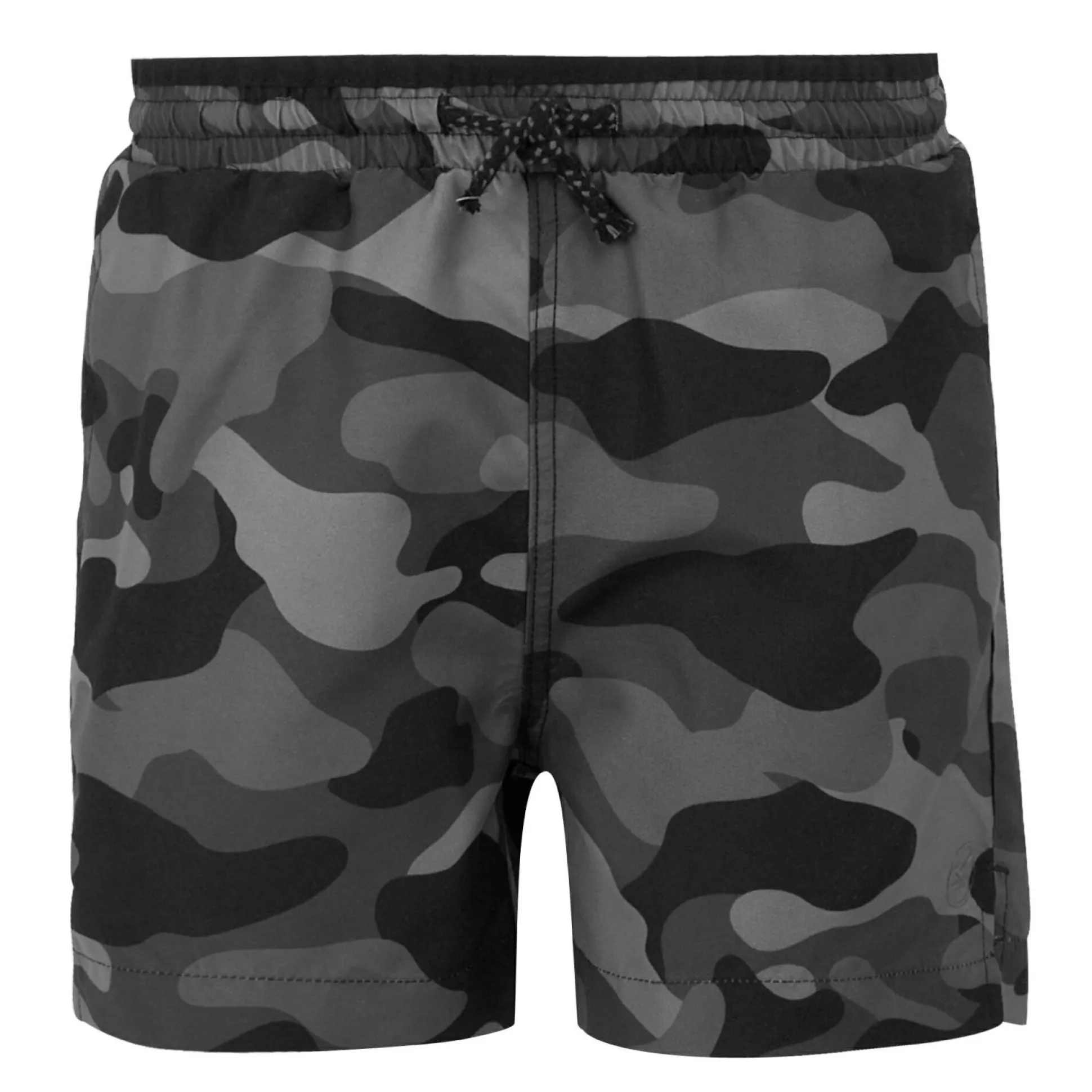 Kids' Skander III Swim Shorts | Grey Black Camo