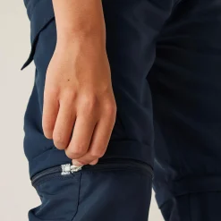 Kids' Sorcer III Zip Off Trousers | Navy