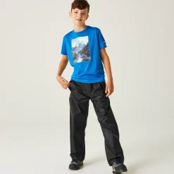 Kids' Stormbreak Waterproof Overtrousers | Black