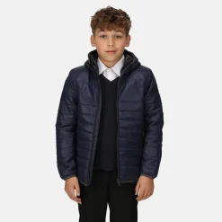 Kids' Stormforce Thermal Insulated Hooded Jacket | Navy