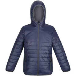 Kids' Stormforce Thermal Insulated Hooded Jacket | Navy
