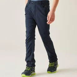 Kids' Tech Mountain Walking Trousers | Navy Blue