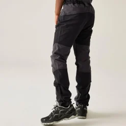 Kids' Tech Mountain Walking Trousers | Black Ash