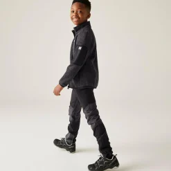 Kids' Tech Mountain Walking Trousers | Black Ash