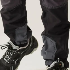 Kids' Tech Mountain Walking Trousers | Black Ash