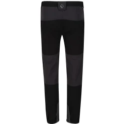Kids' Tech Mountain Walking Trousers | Black Ash