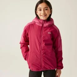 Kids' Volcanics VIII Reflective Jacket | Deep Pink Hot Pink