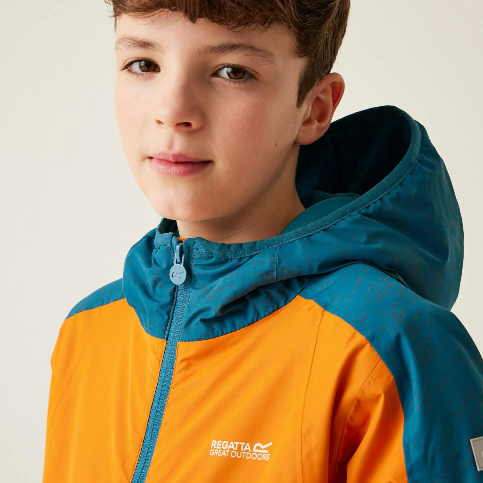 Kids' Volcanics VIII Reflective Jacket | Fox Moroccan Blue