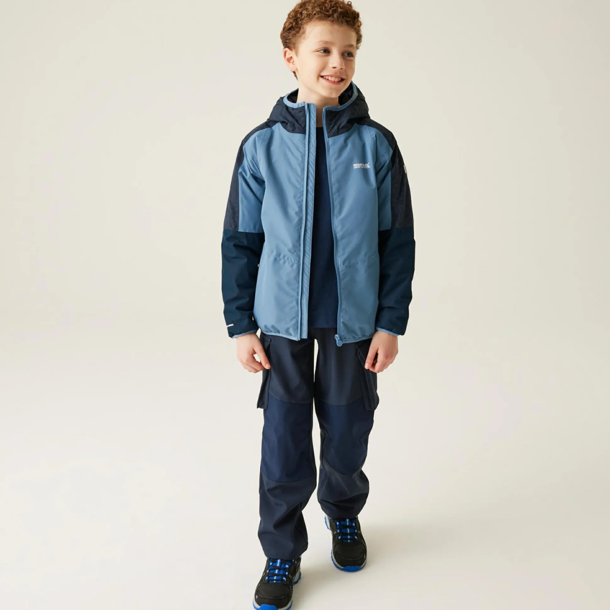 Kids' Volcanics VIII Reflective Jacket | Coronet Blue Navy