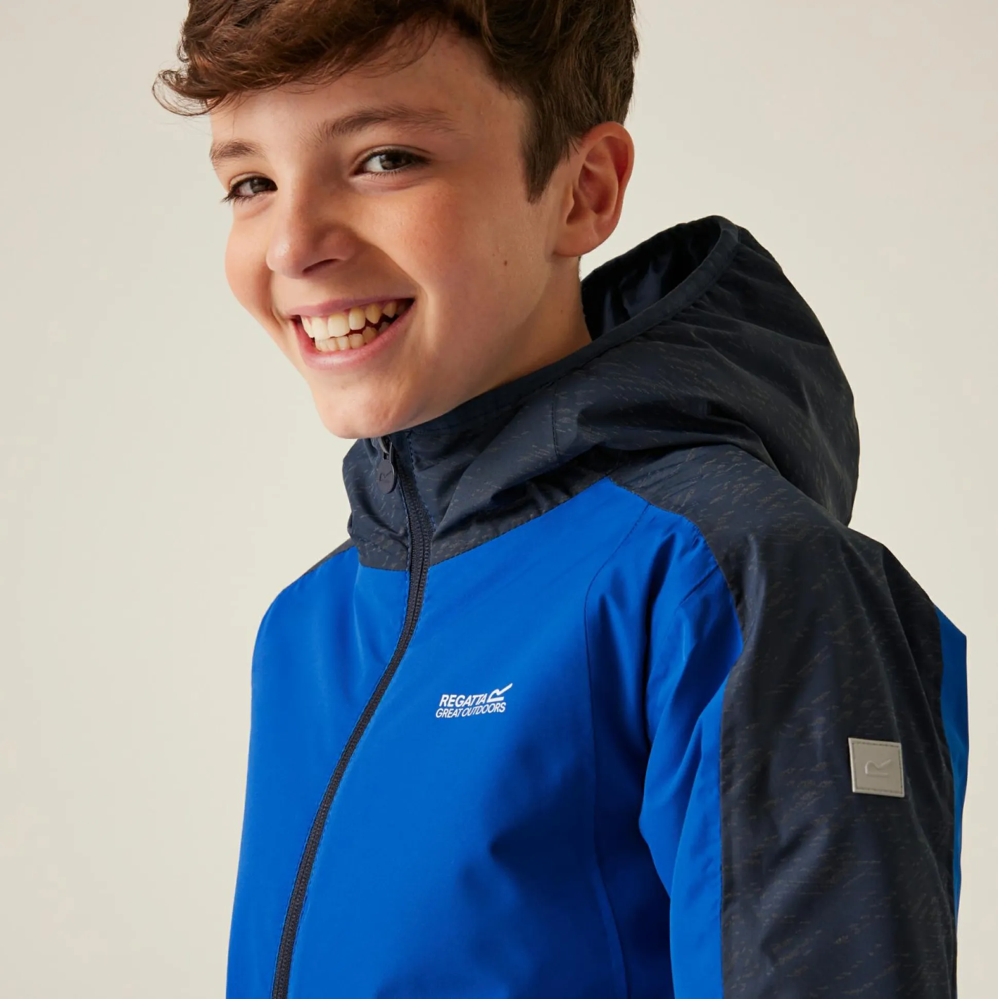Kids' Volcanics VIII Reflective Jacket | Olympian Blue Navy