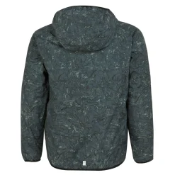 Kids' Volcanics VIII Reflective Jacket | Seal Grey Terrain Print