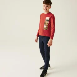 Kids' Wenbie III Graphic T-Shirt | Red Ochre Photo Split