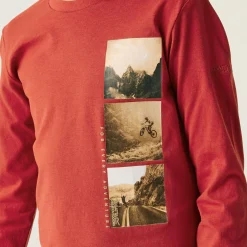 Kids' Wenbie III Graphic T-Shirt | Red Ochre Photo Split