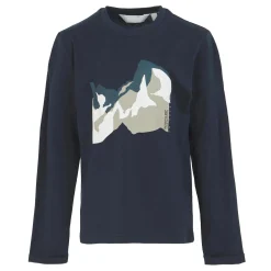 Kids' Wenbie III Graphic T-Shirt | Navy Mountain Outline