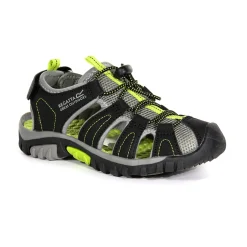 Kids' Westshore Lightweight Walking Sandals | Black Lime Green