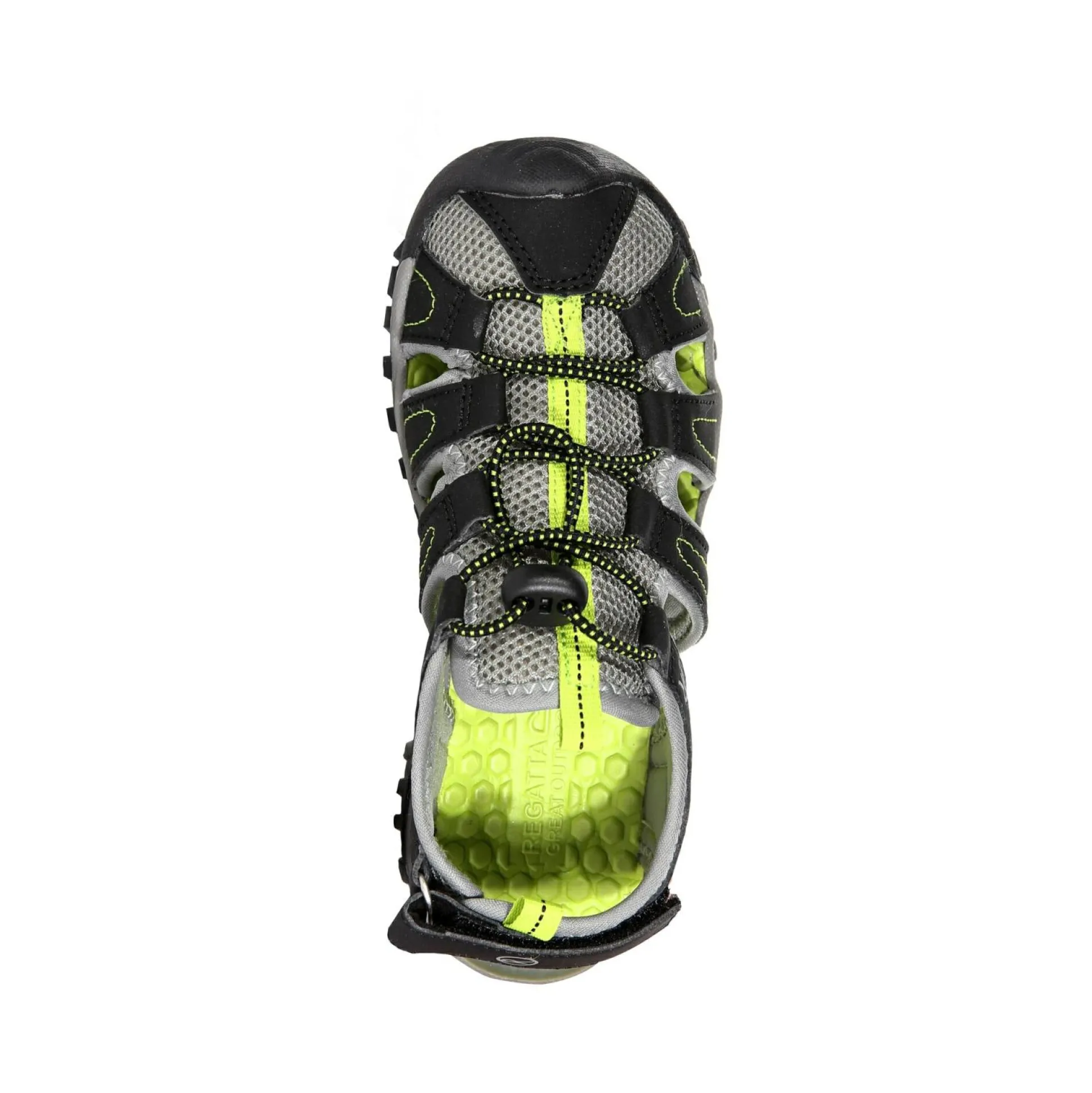 Kids' Westshore Lightweight Walking Sandals | Black Lime Green