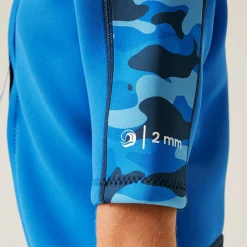 Kids' Wetsuit  | Blue Camo Olympian Blue Navy