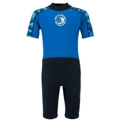 Kids' Wetsuit  | Blue Camo Olympian Blue Navy