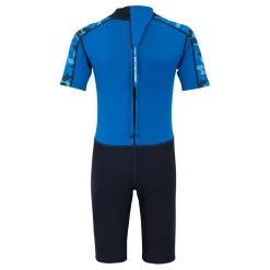 Kids' Wetsuit  | Blue Camo Olympian Blue Navy