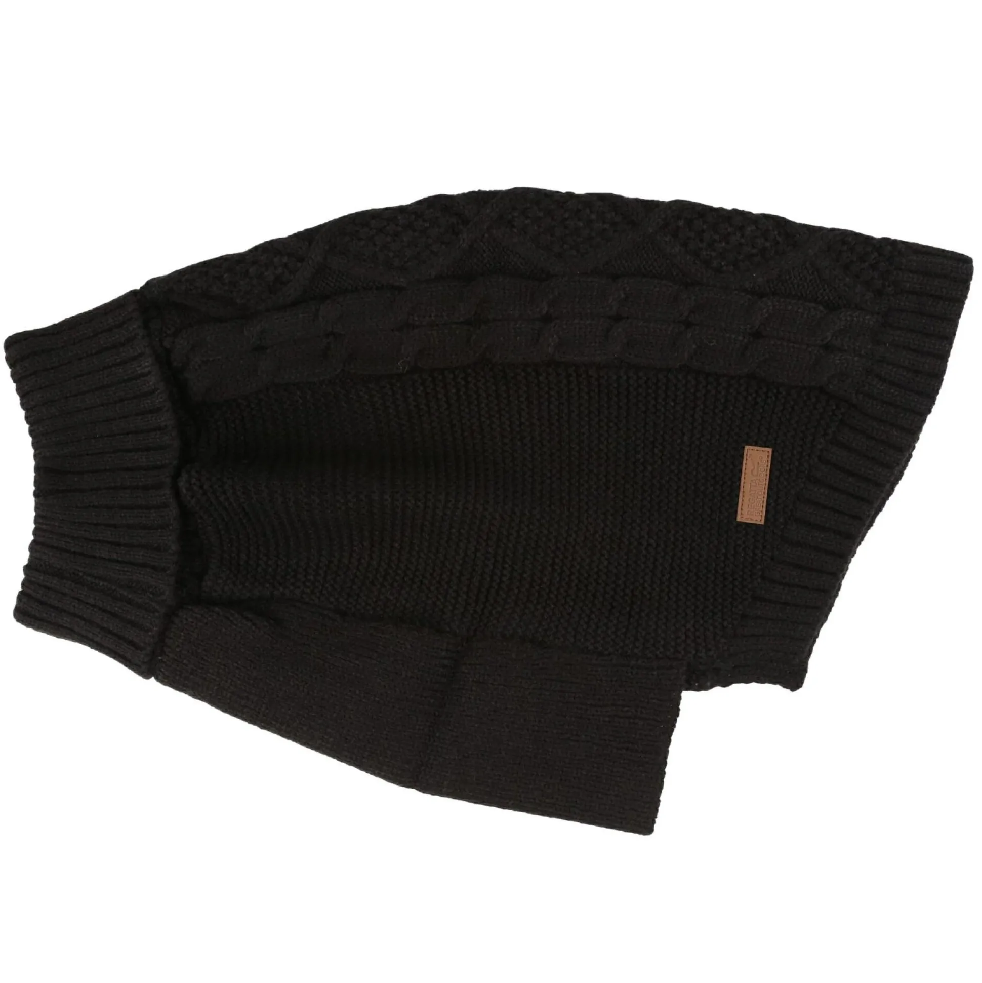 Knitted Dog Jumper | Black