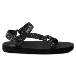 Lady Vendeavour Sandal | Black White Polka Dot