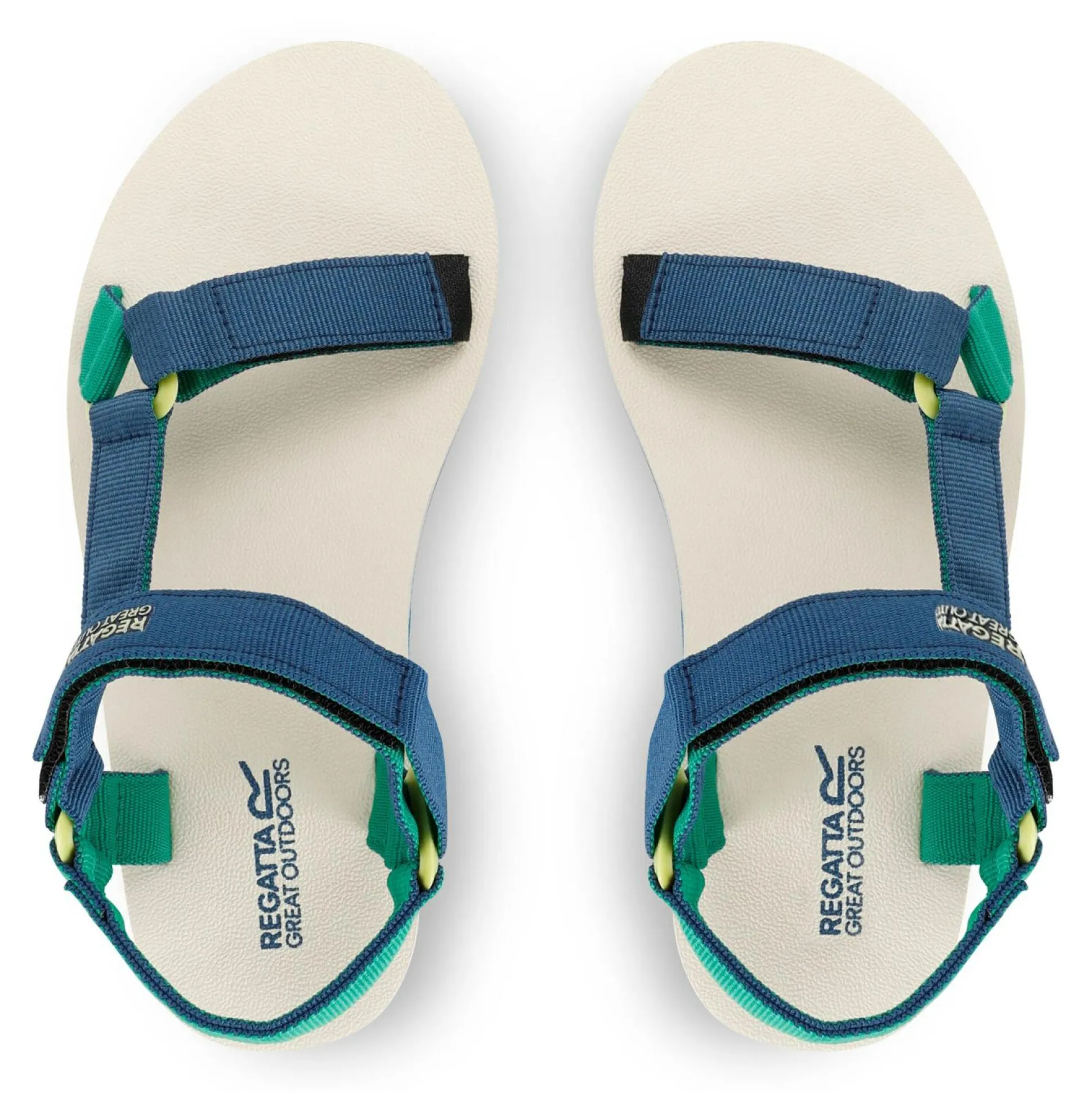 Lady Vendeavour Sandal | Blue Green