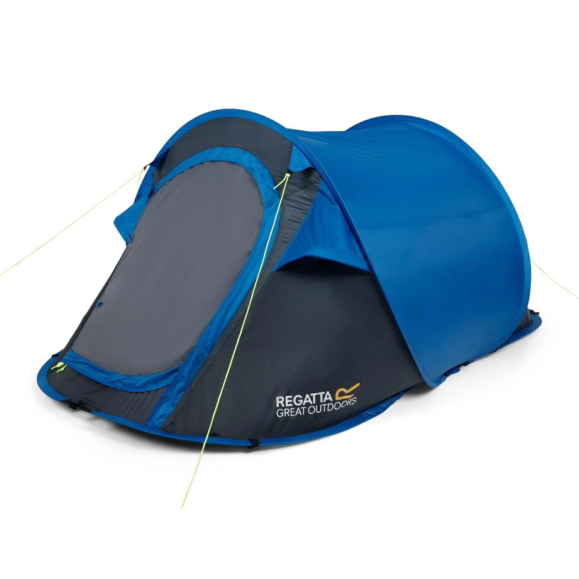 Malawi 2 Man Pop Up Festival Tent | Oxford Blue Seal grey