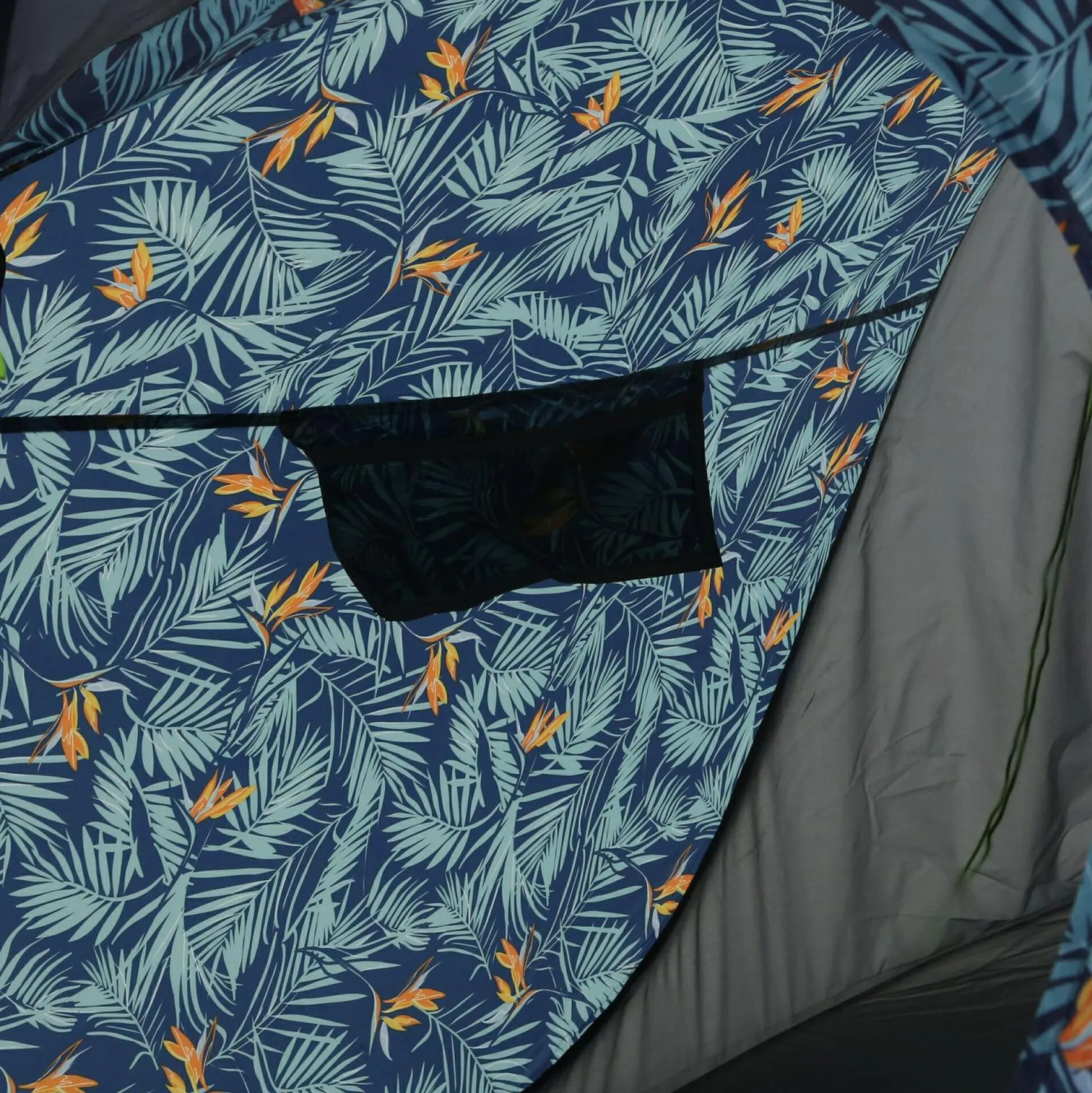 Malawi 2-Man Pop Up Print Festival Tent | Hawaiian Print