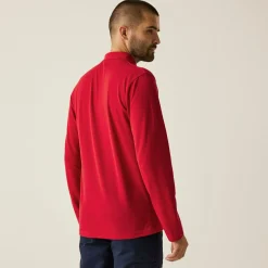 Men's 65/35 LS Polo Top | Classic Red